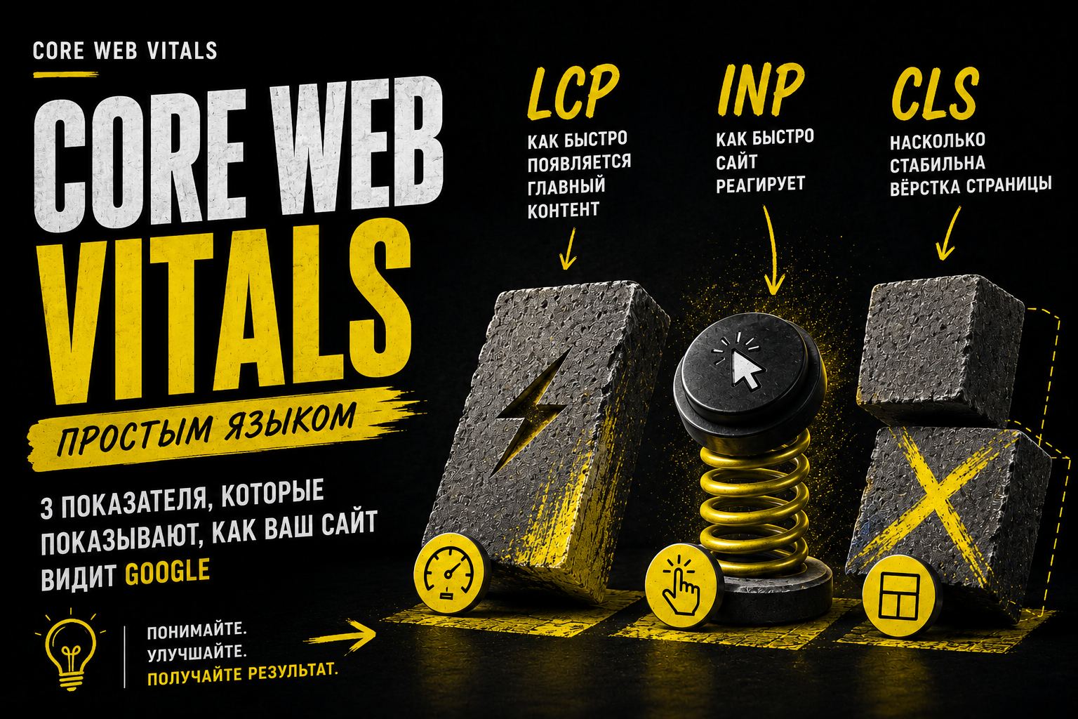 Core Web Vitals простыми словами: что это и почему влияет на SEO