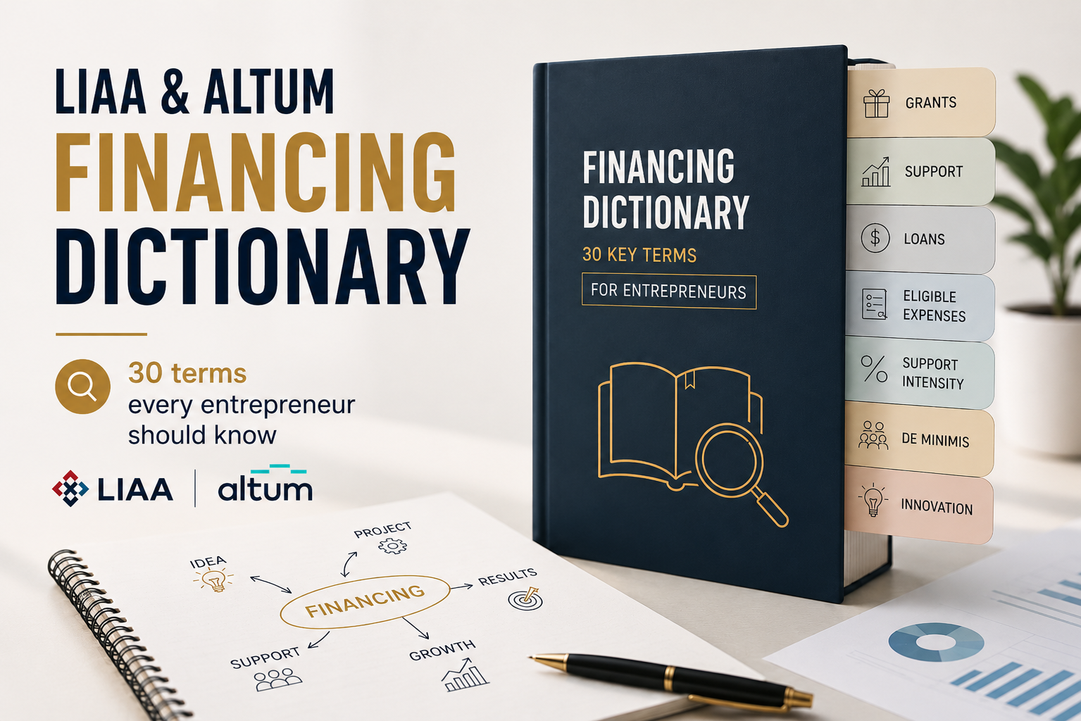 LIAA & ALTUM Funding Glossary: 30 Terms Every Business Should Know
