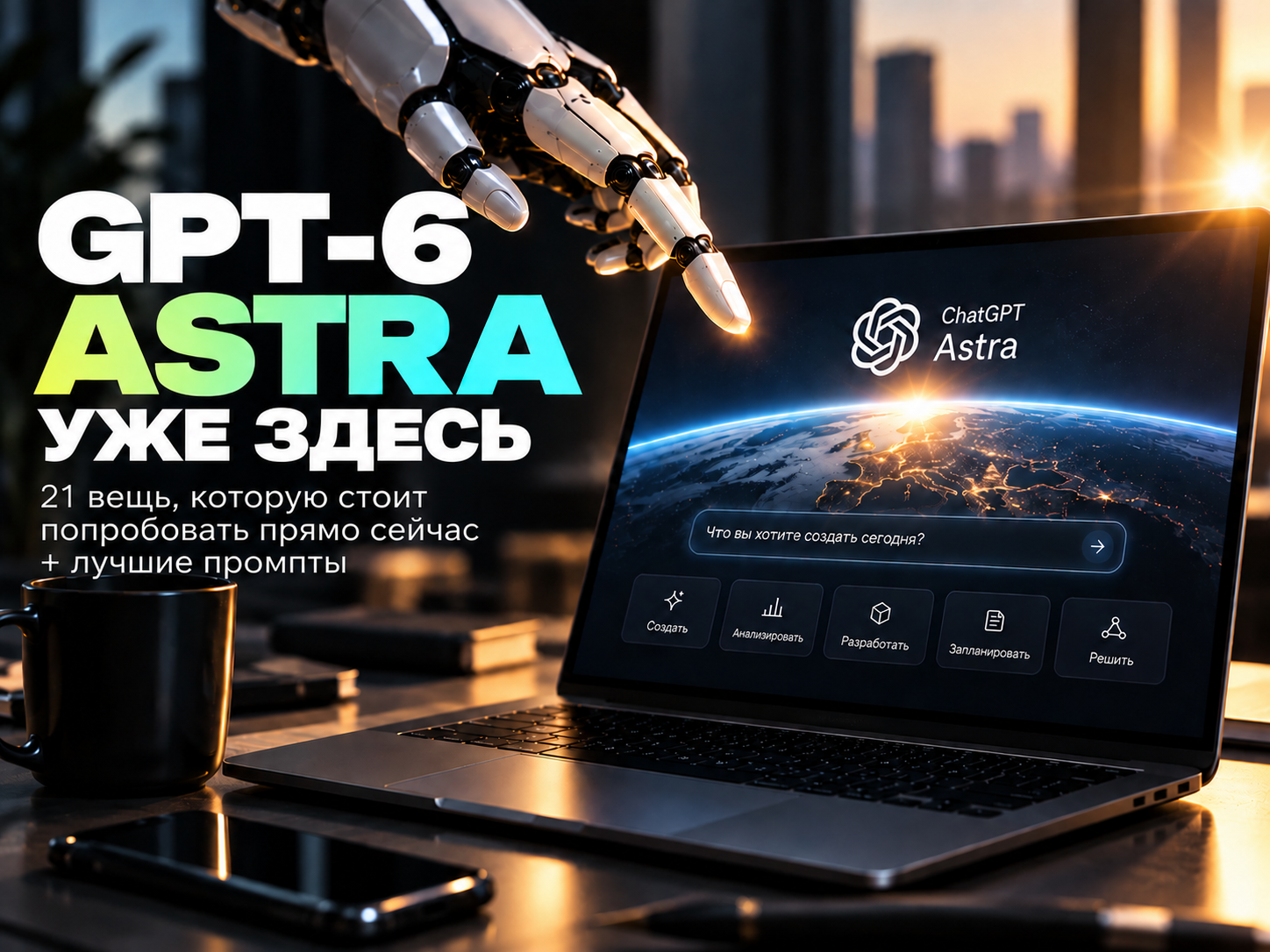 GPT-6 Astra уже здесь: 21 вещь, которую стоит попробовать прямо сейчас + лучшие промпты