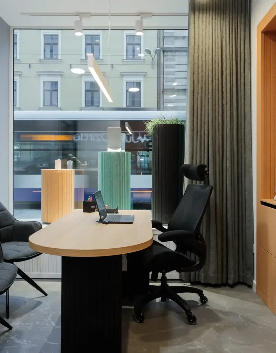 Consultation room interior