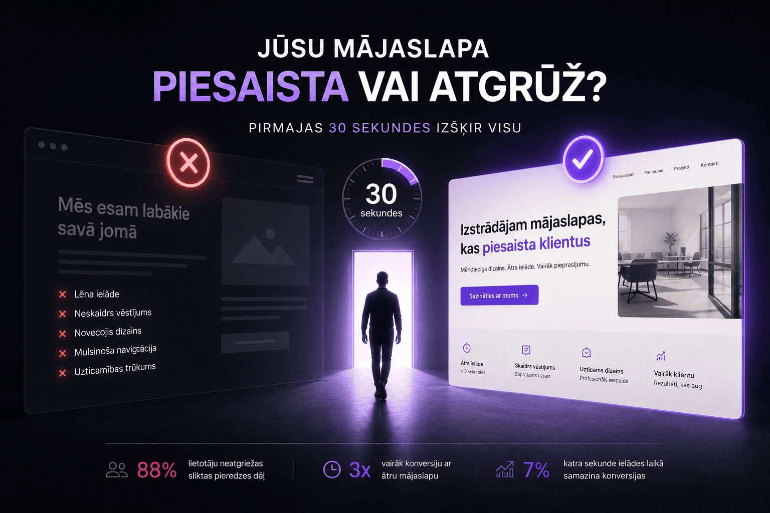 Why do visitors leave your website in 30 seconds? 5 UX mistakes